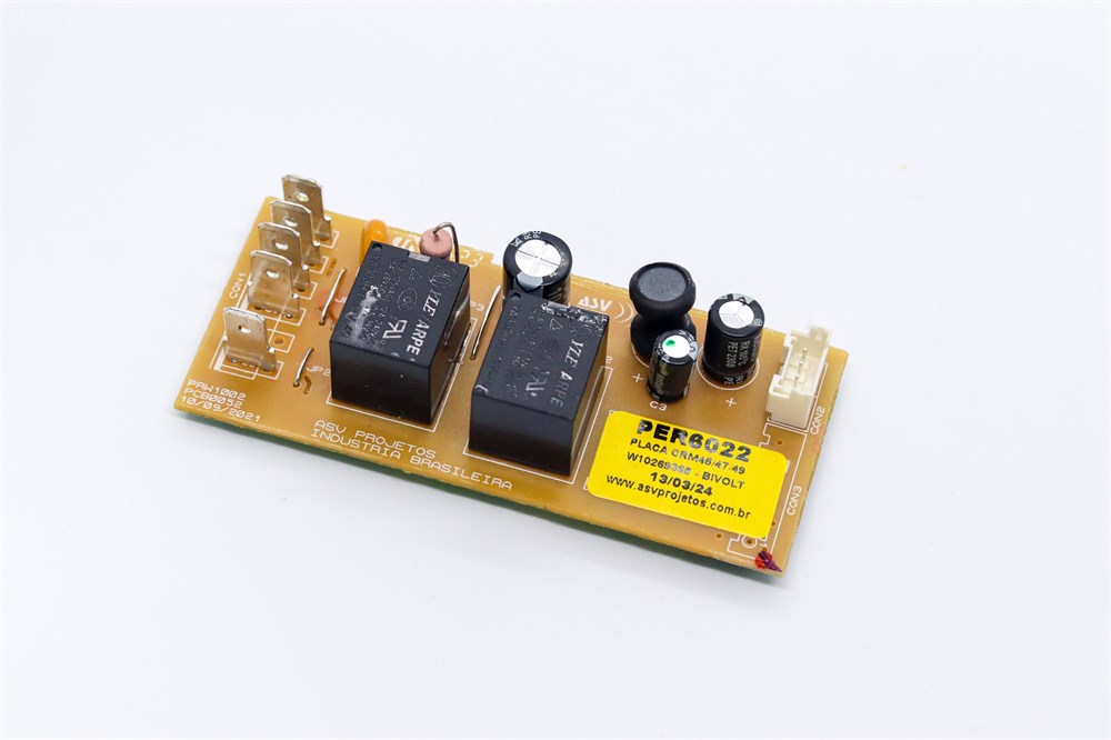 Placa Eletrônica Refrigerador compatível - CRM45/47/49 - W10269365