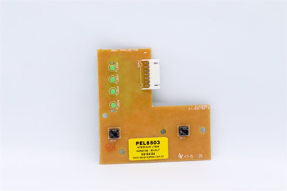 Placa eletr lav compatível Electrolux LTE09