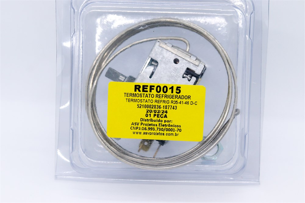 Termostato Compatível Refrigerador BOSCH 350L 120 cm R35-41-46 D-C - RC97648 - 5210002836 / 187743