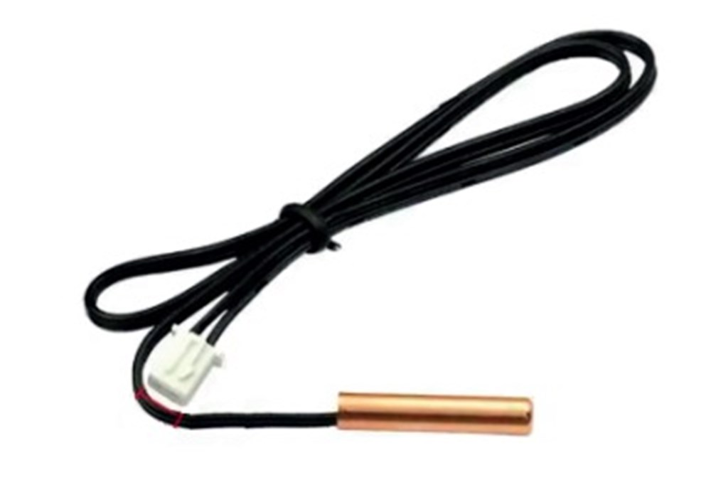 Sensor de temperatura/degelo NTC 15K ar condicionado - cápsula Cobre - com conector