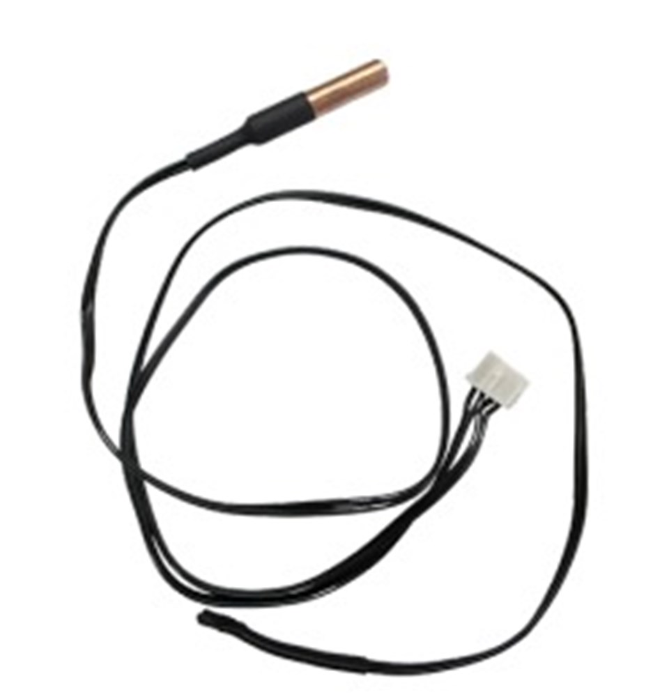 Sensor de temperatura NTC 10K 46cm + degelo NTC 200k 65cm com conector 4 vias compatível Samsung Inverter DB95-04636D